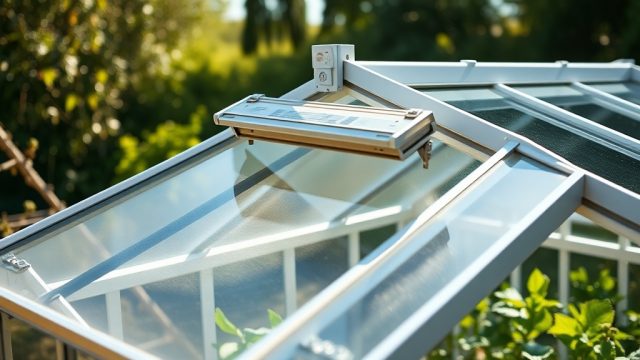 Palram Canopia Harmony 6×8: Automatic Roof Vent Opener Installation and Benefits