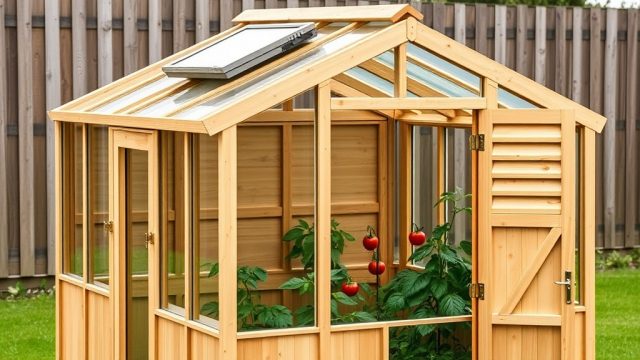 Riverstone 6×8 Wooden Greenhouse: Automatic Ventilation System Review and Budget Options