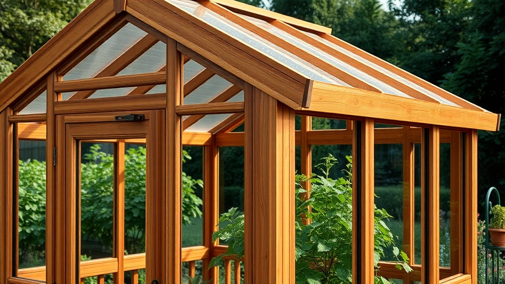 Riverstone 6×8 Wooden Greenhouse: Best Frame Stain and Sealant Options for Longevity