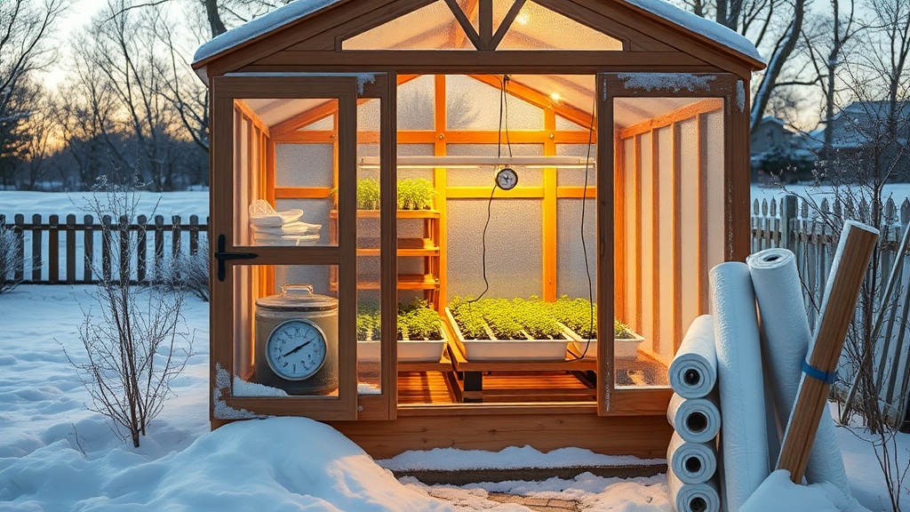 Riverstone 6×8 Wooden Greenhouse: Best Insulation Options for Year-Round Growing