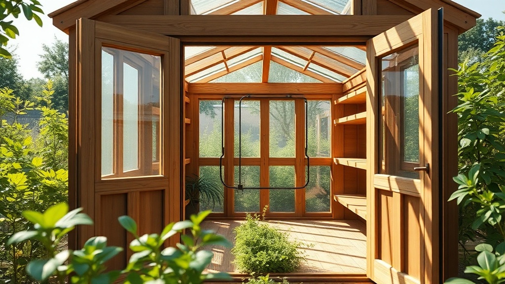 Riverstone 6×8 Wooden Greenhouse: Installing a Drip Irrigation System for Efficient Watering