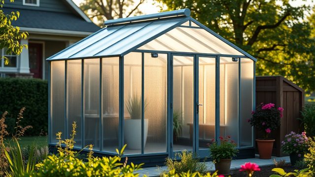 Suncast 8×6 Tremont Glazing: How Durable Are the Polycarbonate Panels?