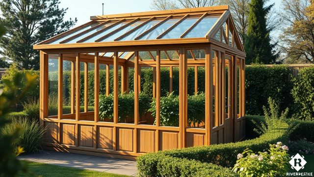 Riverstone 6×8 Wooden Greenhouse: Seasonal Maintenance Checklist for Wood Preservation