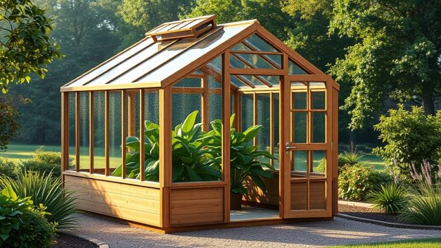 Riverstone 6×8 Wooden Greenhouse: Ventilation Tips for Humidity Control