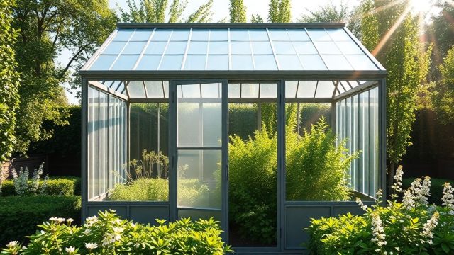 Suncast 8×6 Tremont: Polycarbonate vs. Glass Glazing – Which Is Right for You?