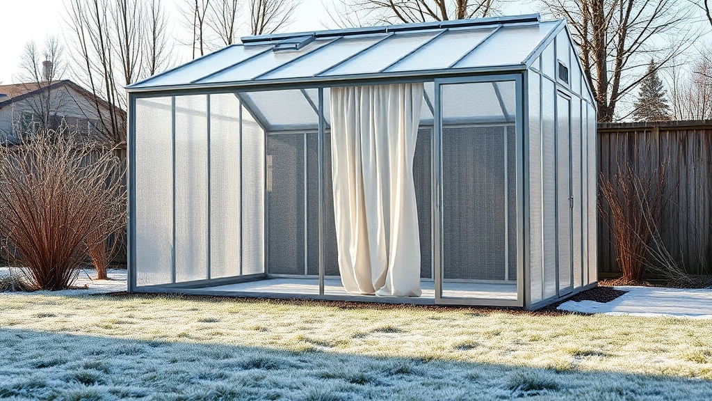 Suncast 8×6 Tremont: Installing Heat Retention Curtains for Energy Savings